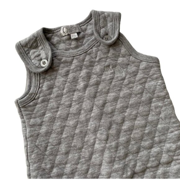 Quiltex Star Embroidered Quilted Romper 6-9 Months - Picture 5 of 6